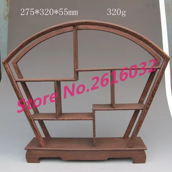 

House decoration Pretty wood Stand /SHELF For Netsuke Snuff Bottles Or Curios