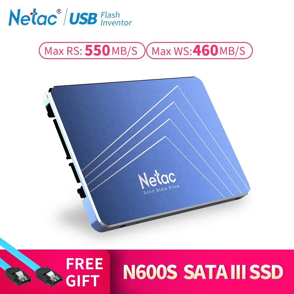 Netac N500S SSD 240 ГБ 2,5 ''120 ГБ SSD 480 ТБ 1 жесткий диск TLC 60 Гб Внутренний твердотельный накопитель 720 ГБ ноутбук жесткий диск