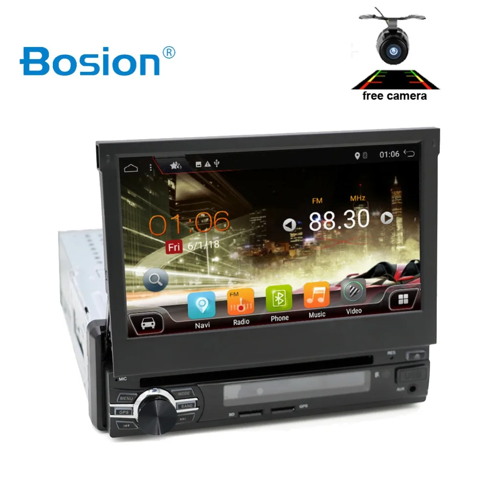 Clearance car multimedia 7" Universal 1din Android 7.1 Quad Core Car radio GPS Navigation Wifi BT autoRadio 2GB RAM 16GB ROM 4G SWC RDS 0 Clearance car multimedia 7" Universal 1din Android 7.1 Quad Core Car radio GPS Navigation Wifi BT autoRadio 2GB RAM 16GB ROM 4G SWC RDS 0