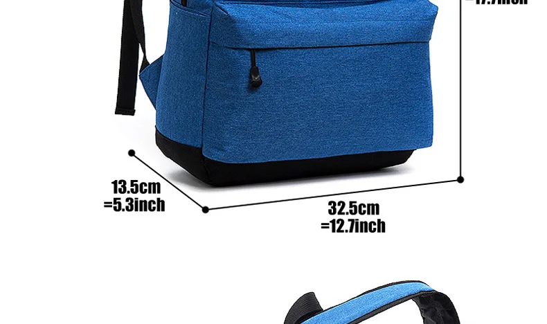 Odistance 2018 fashion laptop backpack rucksacks for teenagers solid computer unisex school backpacks mochila escolar (6)