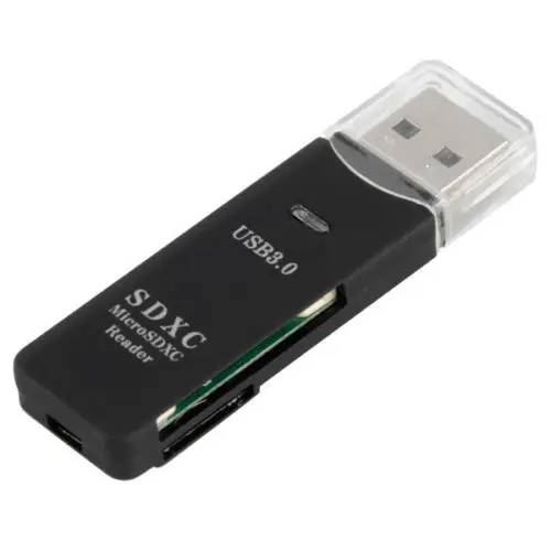 Новый мини супер скорость 5 Гбит/с USB 3,0 Micro SD/TF SD SDHC SDXC MMC Memorry SD TF Card Reader адаптер для портативных ПК