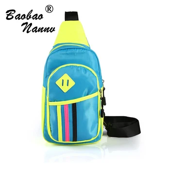 

Candy Color Shoulder Bag 2019 New Women Messenger Bags Nylon Chest Bag Ladies Crossbody Bags Small Bucket Designer Handbags
