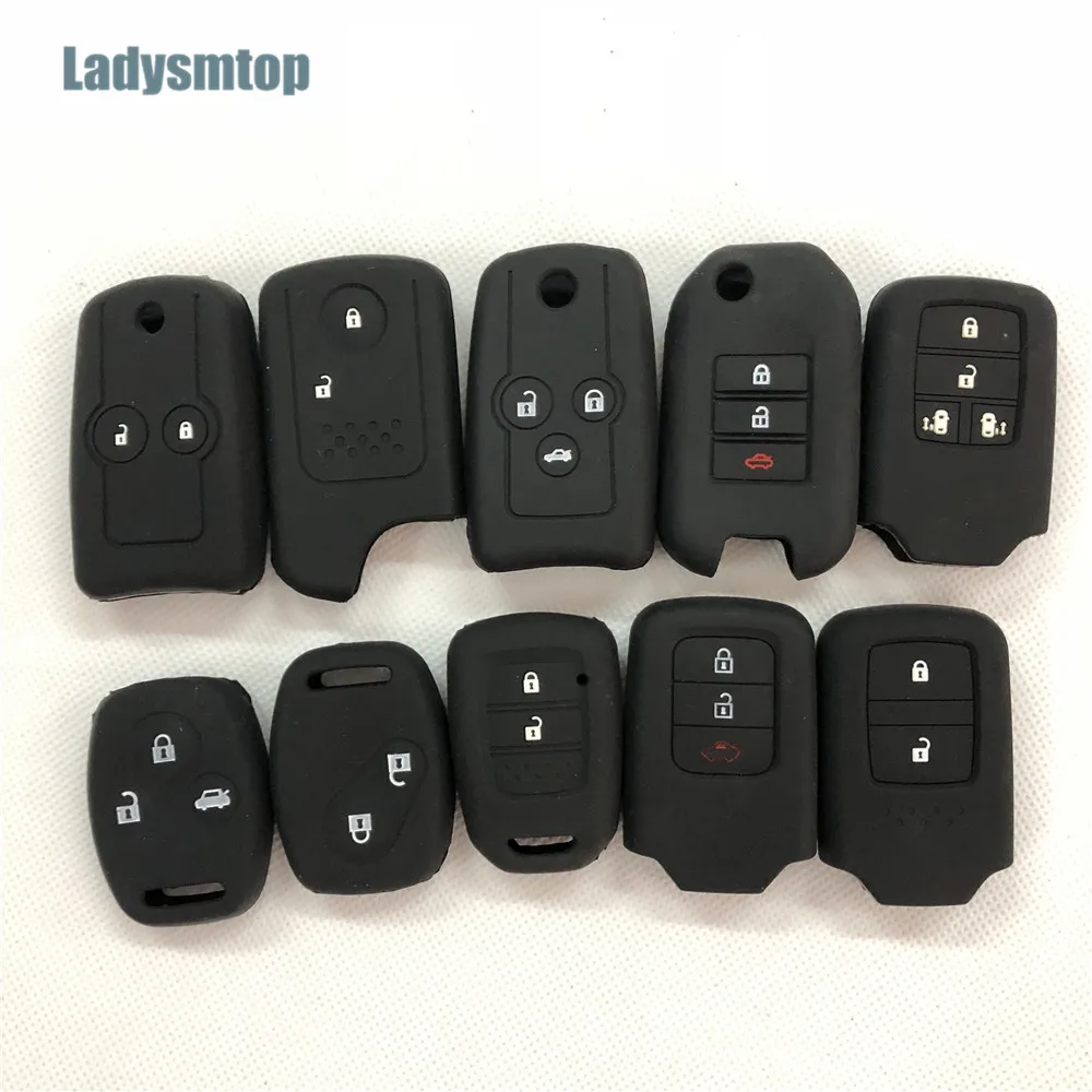 Чехол для автомобильного ключа Honda Crosstour Pilot Jazz CRV URV Accord Odeysey City Civic JADE Crider Spirior AVANCIER