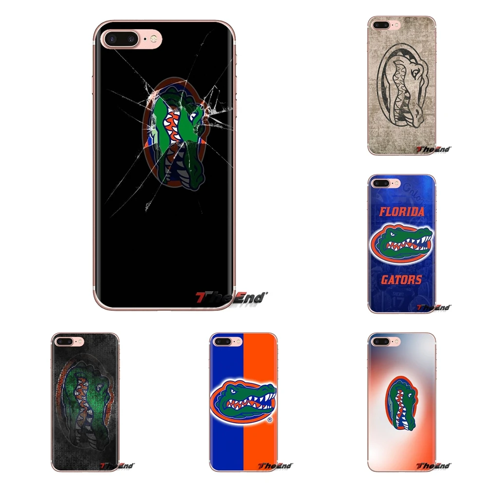 

For iPod Touch Apple iPhone 4 4S 5 5S SE 5C 6 6S 7 8 X XR XS Plus MAX Florida Gators College Basketball Logo Silicone Case Cover