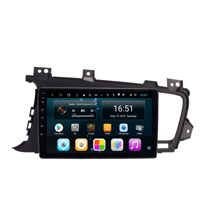 Car Built-in Wifi Microphone GPS RDS Bluetooth Radio AM FM for KIA optima K5 9inch Android 8.1 | Автомобили и мотоциклы