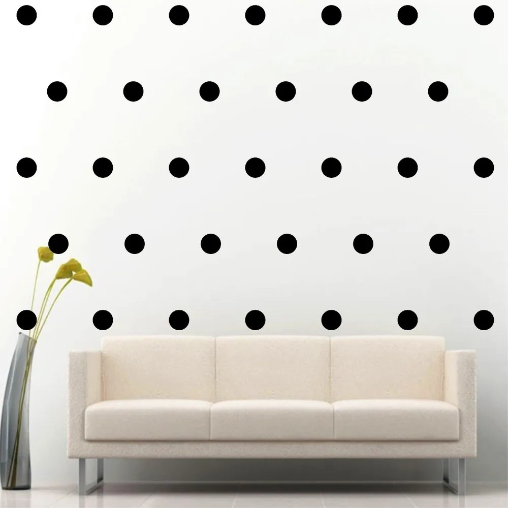 

Home Decor 77 set of 3" Polka Circle Wall Decal Vinyl Sticker DIY Dots Kids Nursery Room Mural Bedroom Wall Paper S-18