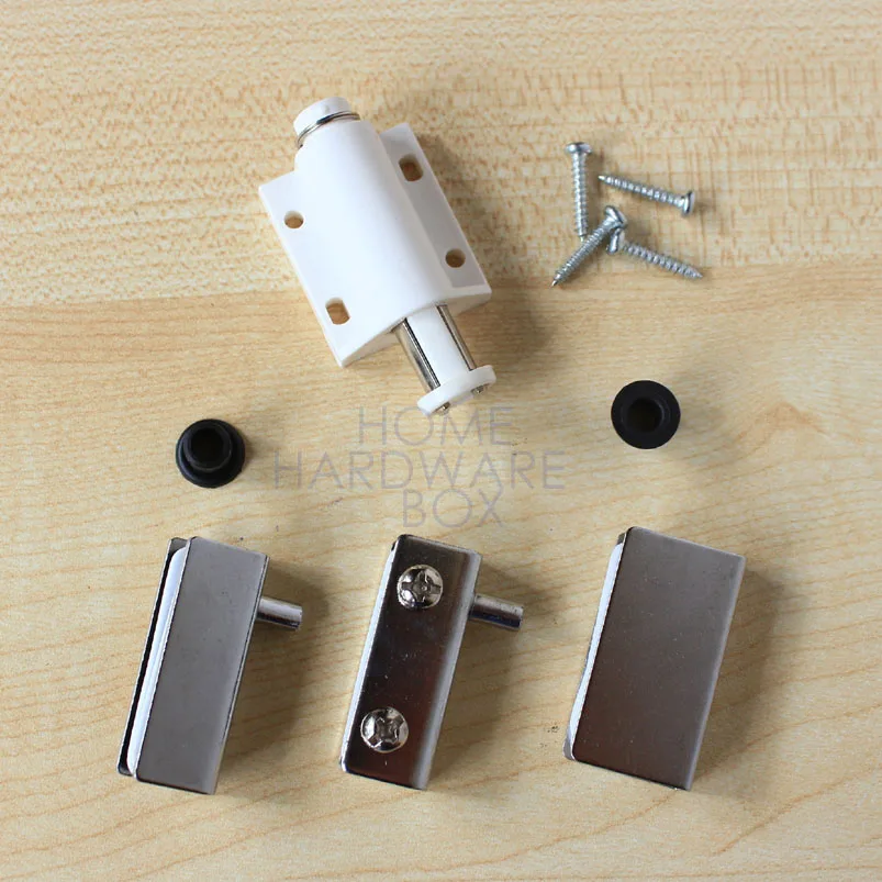 cupboard glass door hardware set catch single latch