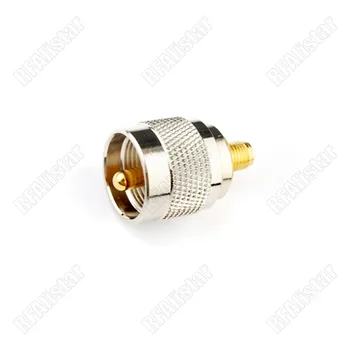 

30 Pieces UHF PL-259 Male to SMA Jack Female Connector Adapter PL259 for Ham Amateur Radio