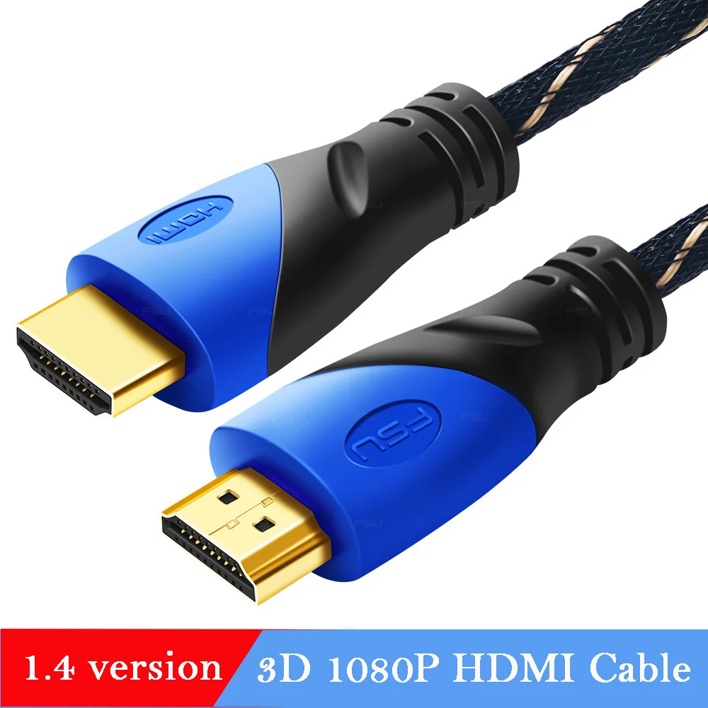 BIMGOAL HDMI кабель 1080P HDMI к HDMI кабель 5 м 1 м 10 м HDMI кабель адаптер 3D для ТВ ЖК-ноутбука PS3 проектор компьютера