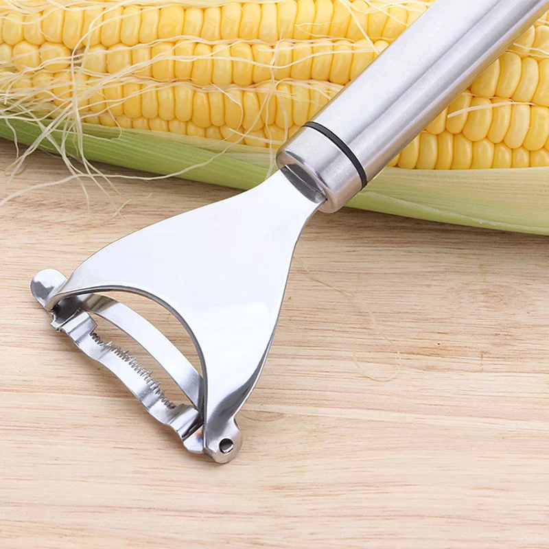 Multitrust Corn Stripper Cob Cutter Corn Peeler Shucker Kitchen Cooking