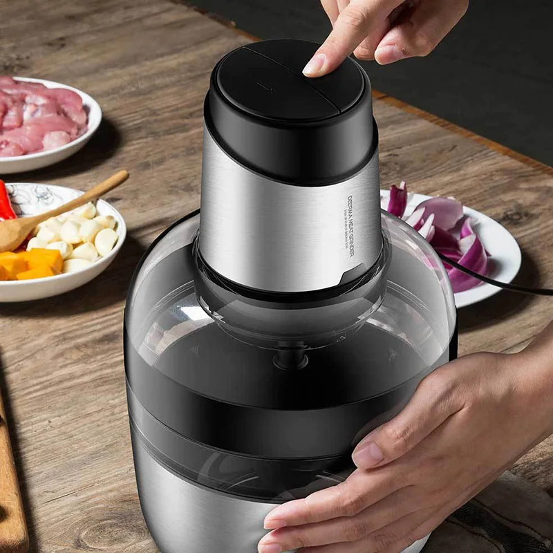 Мясорубка из нержавеющей стали Xiaomi Deerma DEM JR01 измельчитель от Youpin|Миксеры| |