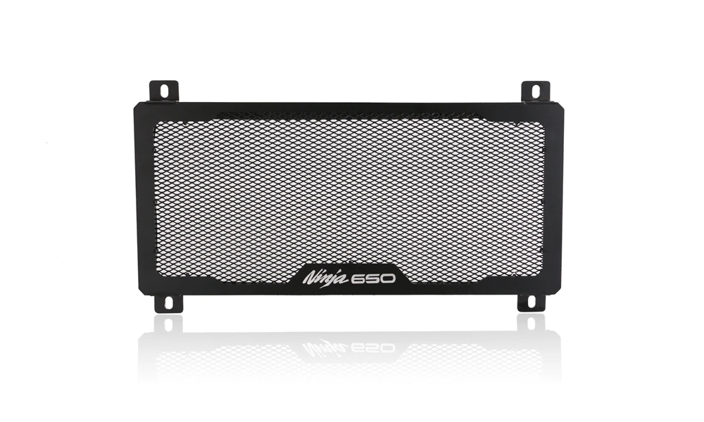 BLACK Motorcycle Radiator Guard Grille Oil Cooler Cover Street Bike Racing For KAWASAKI Z650 NINJA650 NINJA 650 - Цвет: NINJA650