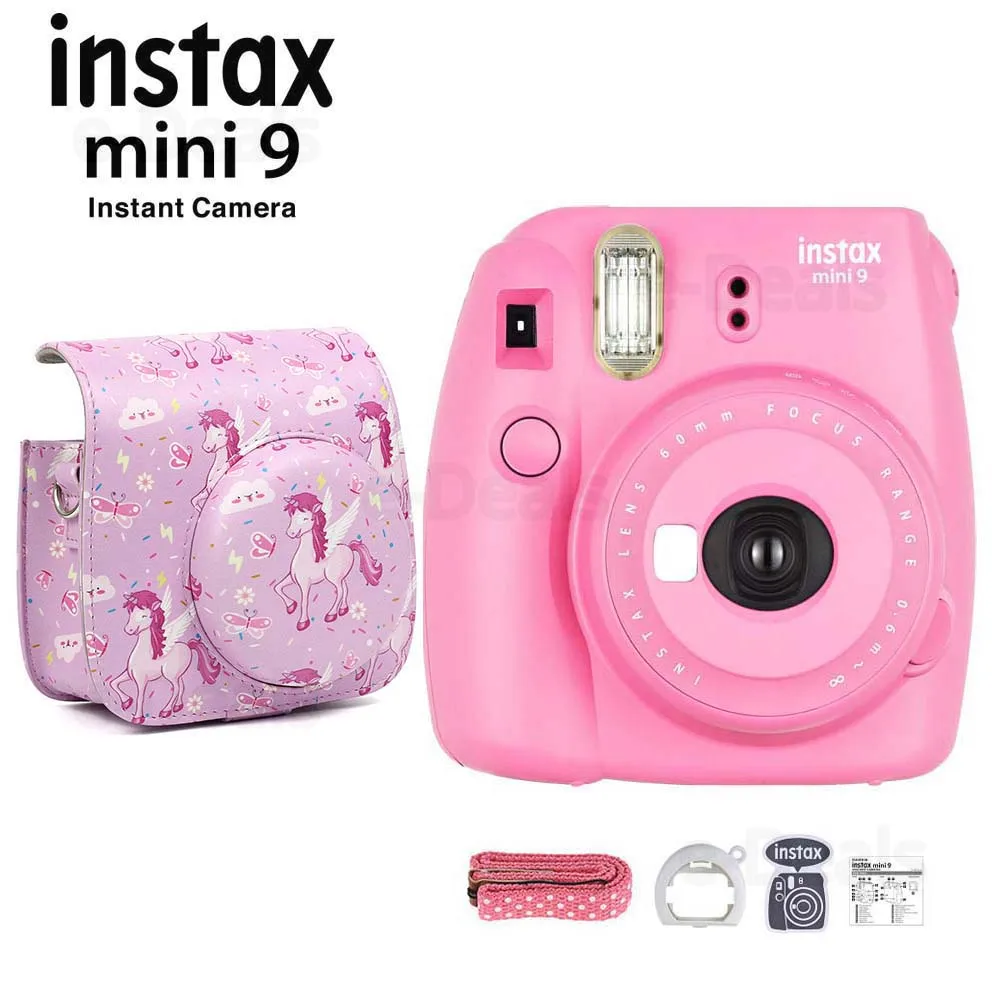pony case+pink camera