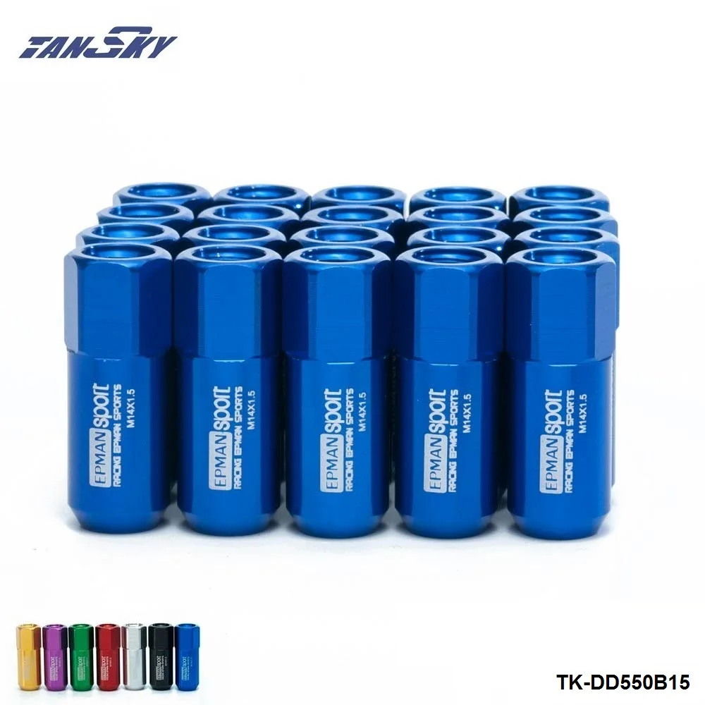 

M14 X 1.5 20PC 60MM Long Extended Racing Performance Lug Nuts Kit jdm For Honda Acura Wheel /Rims TK-DD550B15