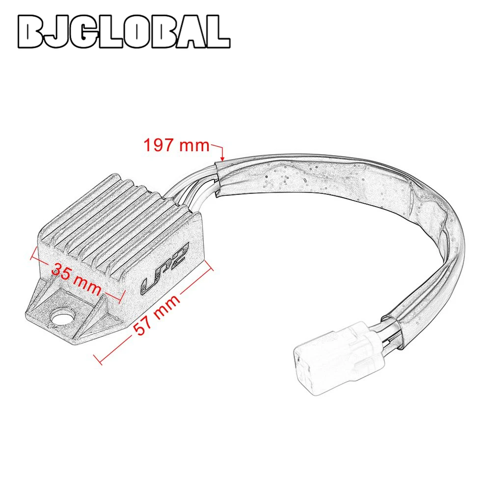 12V напряжение мотоцикл Лодка Регулятор выпрямителя Для Honda CRF250X 2004 2017 31600 KSC 671