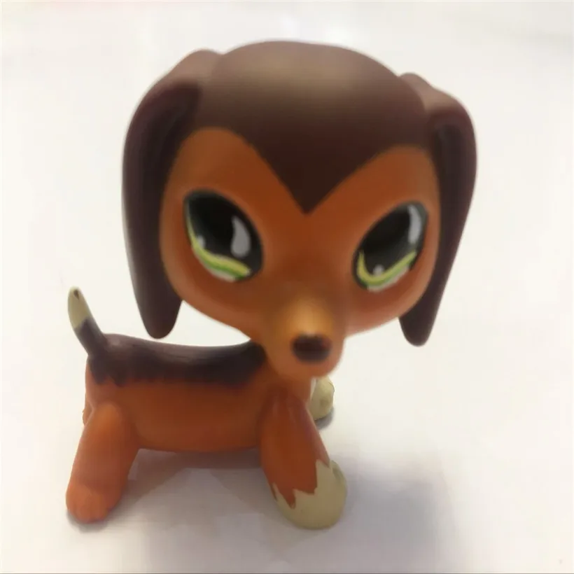 LPS Pet Shop Rare Original Cute Anime Classic Collection Stand Short Hair Cat And Dog Model Action Figure Children Toys Gifts