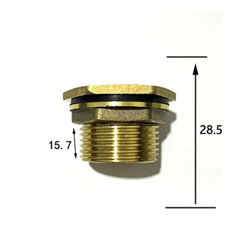 1" BSPP Brass Pipe Swivel Fitting Nut Water Tank Connectorin Pipe