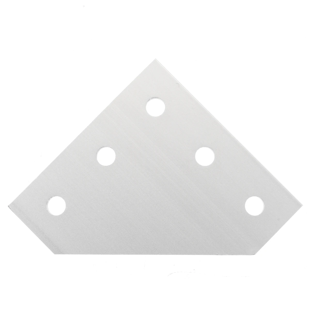 5 отверстий 90 градусов шарнирная доска пластина угловой кронштейн Соединительная полоса для алюминиевого профиля мебельная фурнитура