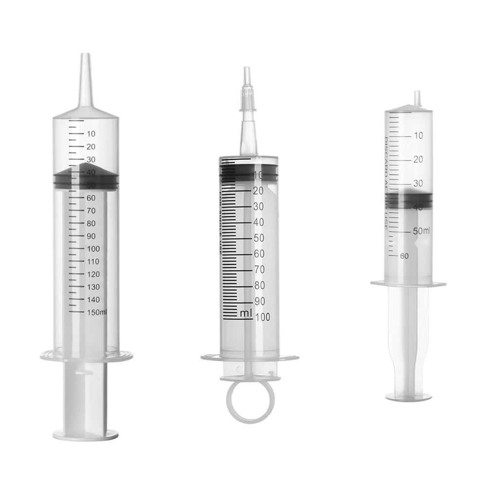 1 шт. прочные 60 мл/100 мл/150 мл многоразовые большие гидропоники пластиковые питательные стерильные для измерения здоровья шприцевые инструменты для кормления кошек