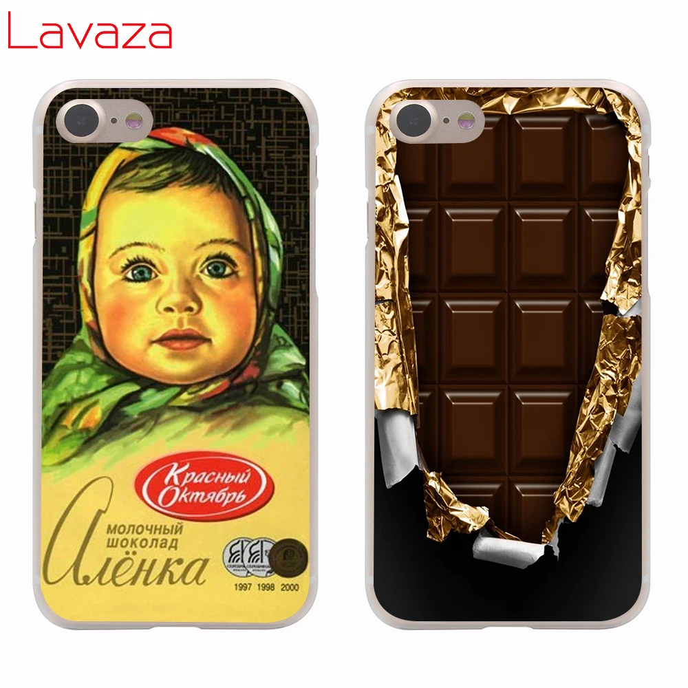 Твердый чехол для телефона Lavaza alenka bar wonka шоколадный Apple iPhone 6 6s 7 8 Plus 4 4S 5 SE 5C XS Max