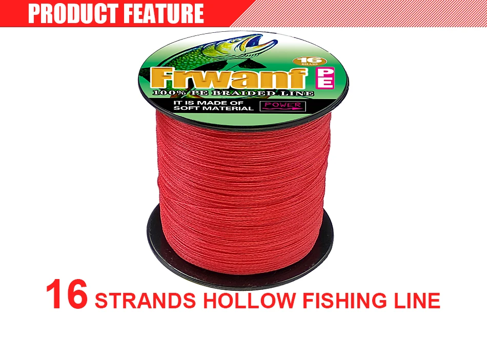 16 STRANDS BRAIDED FISHING LINE 500M (7)