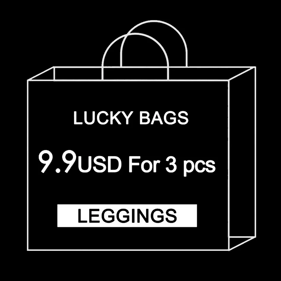 

[You're My Secret] Factory $9.99 for 3 Pieces Legging Randomly Women Ankle Leggin High Qualtiy Cheapest Lucky Bag Ankle Pant