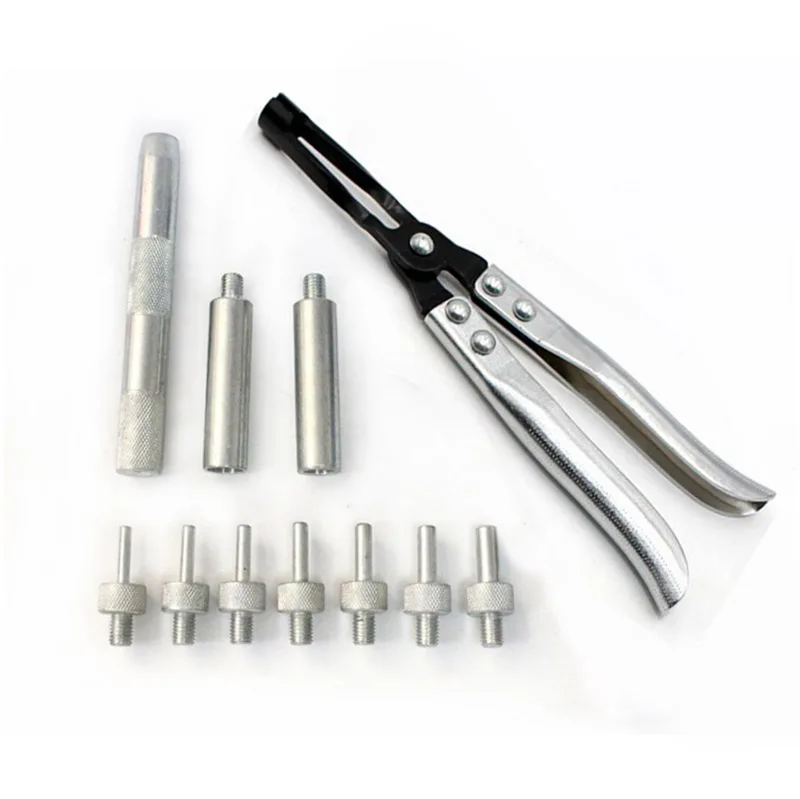 New 11pcs/set Truck Car Straight Head Valve Seal Ring Plier Valve Stem