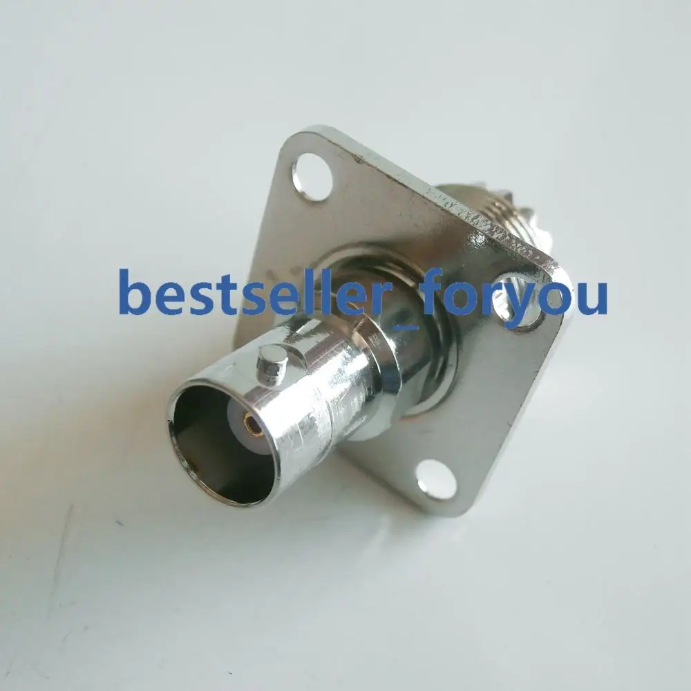 1X BNC Female to UHF SO 239 4 отверстия фланцевого крепления соединителя