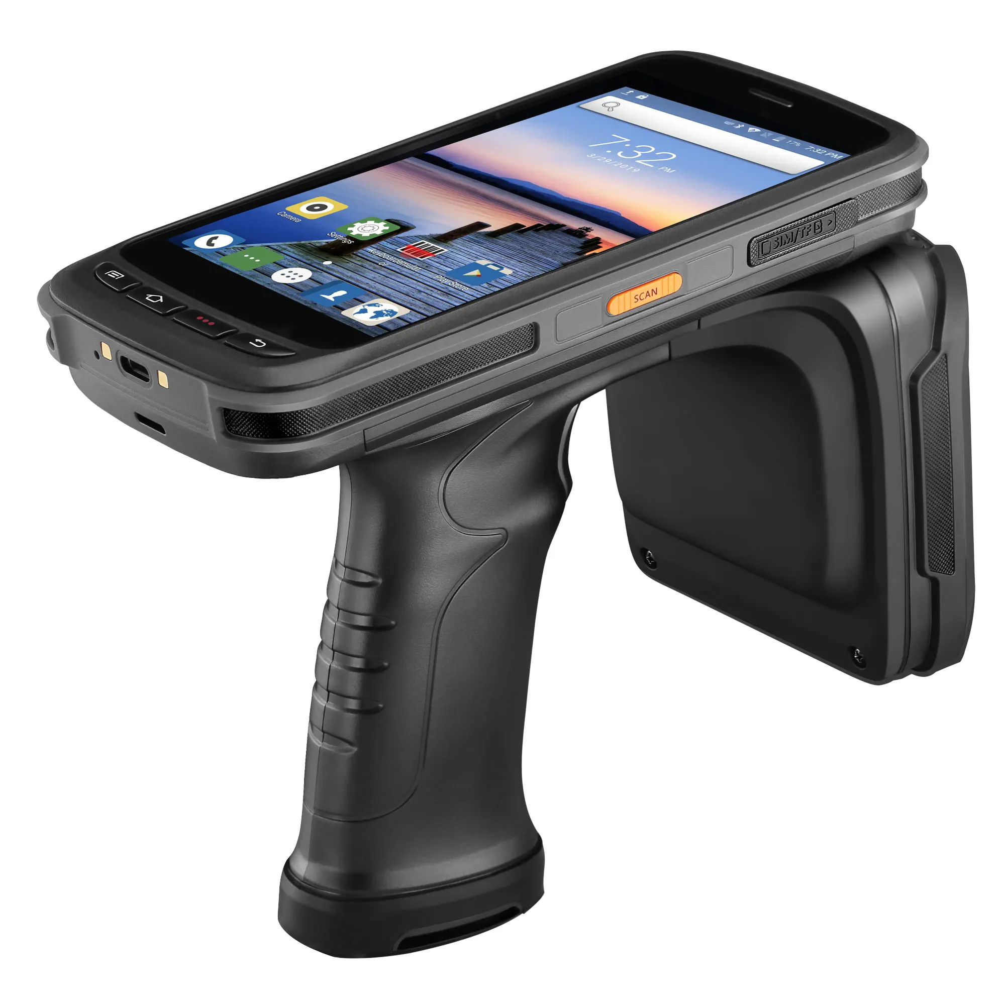 IssyzonePOS прочный КПК ручной Android POS терминал ZebraSE4710 сканер штрих-кода 2D NFC 4G устройство сбора данных через WIFI UHF RFID Считыватель