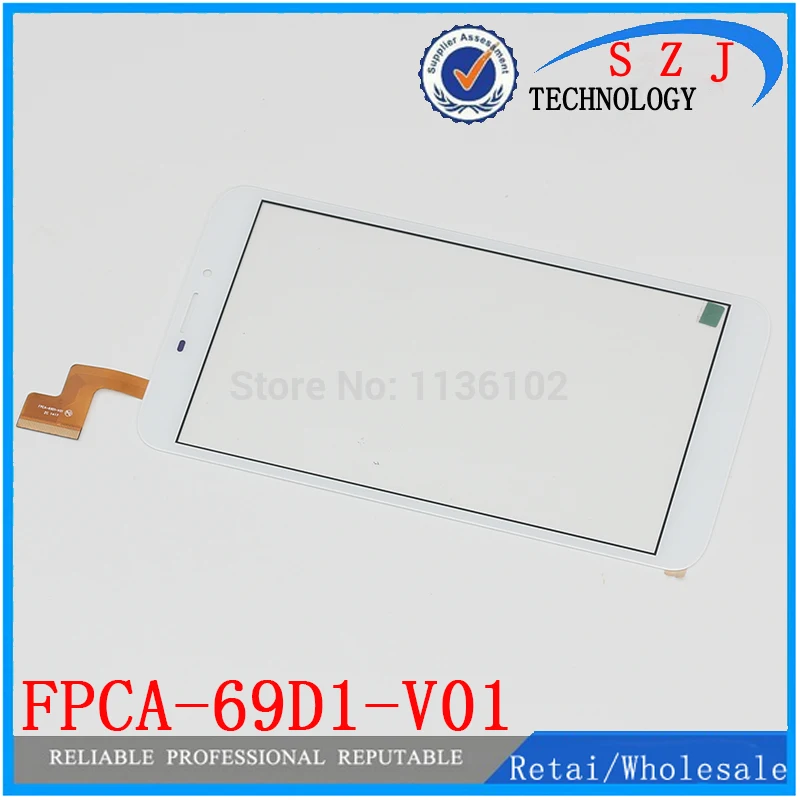 " дюймовый для FPCA-69D1-V01 емкостный сенсорный экран панель дигитайзер стекло