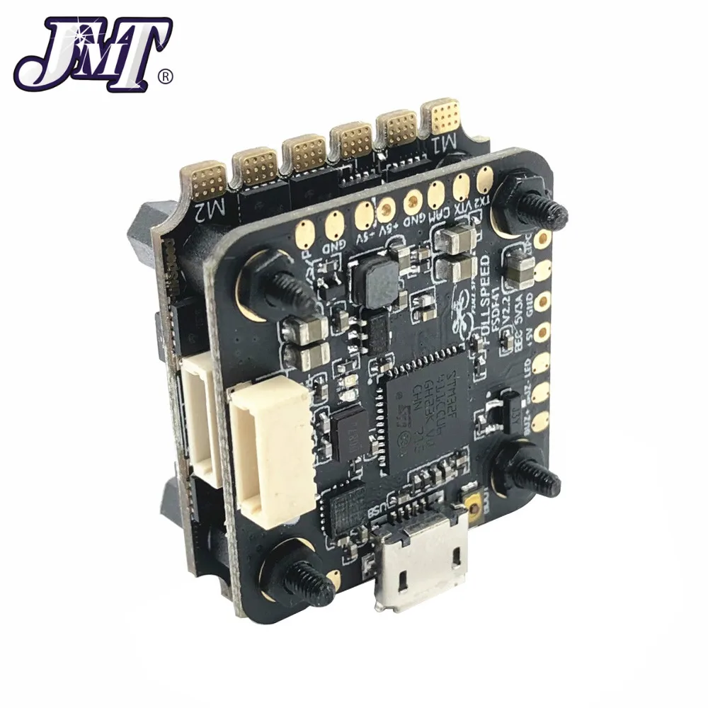 Квадрокоптер F411 Micro F4 Betaflight OSD для регулировки PID BEC летный контроллер башня с 4 в 1