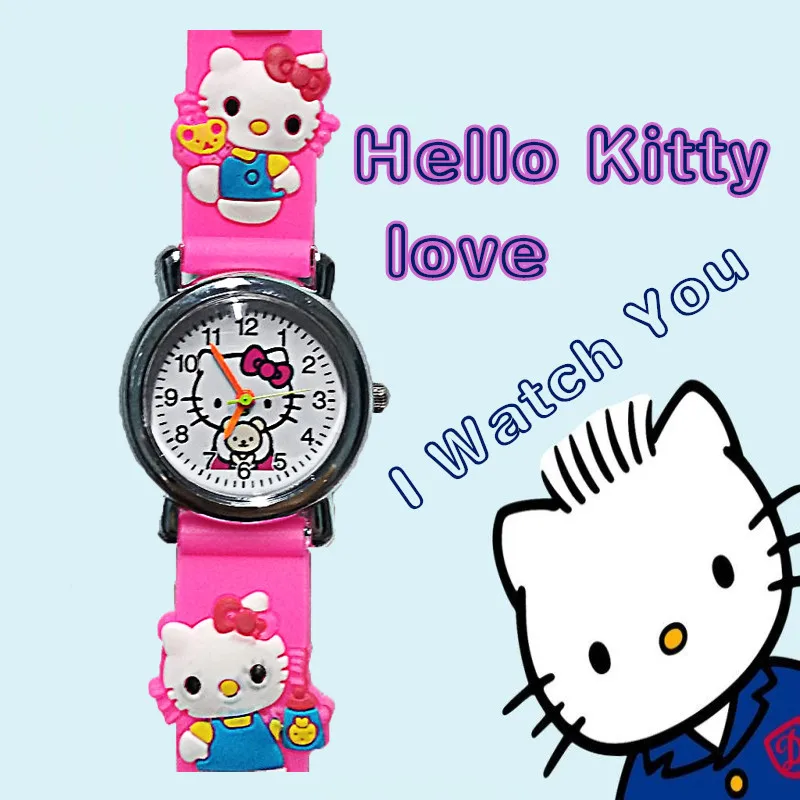 

A variety of mixed silicone children's watches princess Child Watch Kids watches for Girl Boy Student Clock Quartz Wristwatches