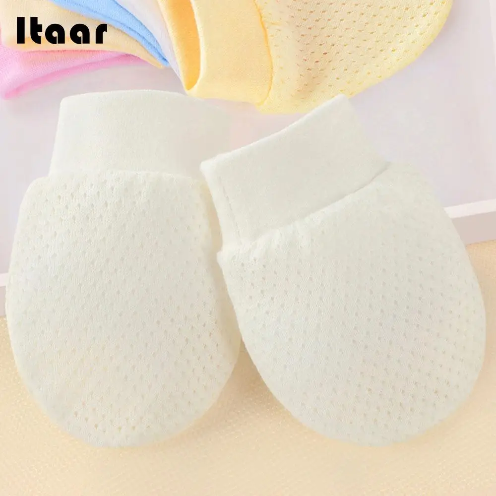 

Cotton Baby Gloves Handguard Newborn Protect Face Protector Comfortable Breathable Soft