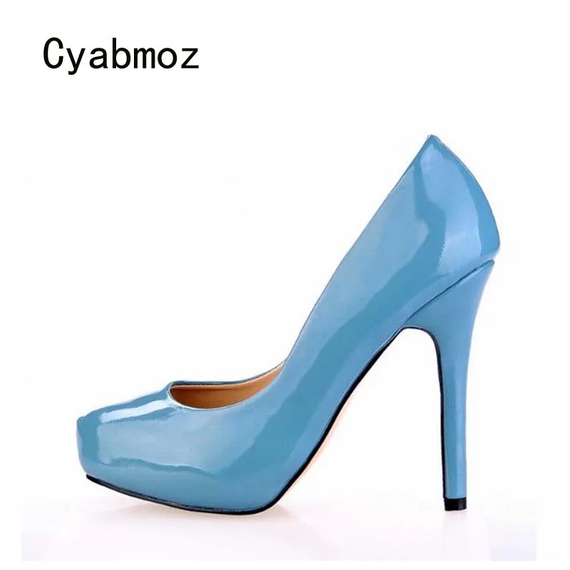 

Cyabmoz Women Sexy Thin High Heels Shoes Woman Pumps Party Ladies Wedding Club Valentine Shoes zapatos mujer Tenis feminino