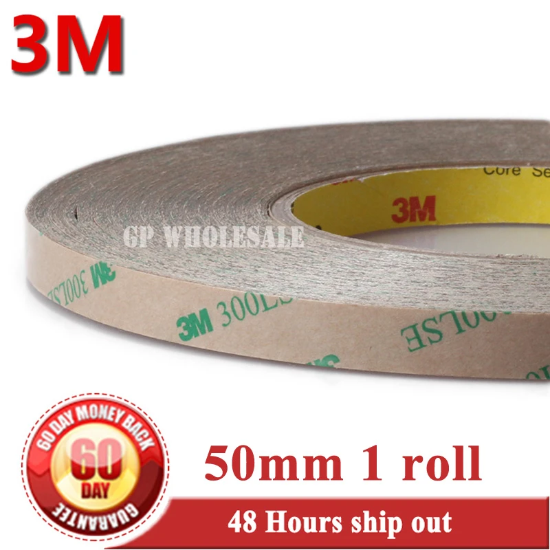 3M 9495 300LSE Clear Strong Double Side tape Adhesive Rolls LCD Screen Repair 