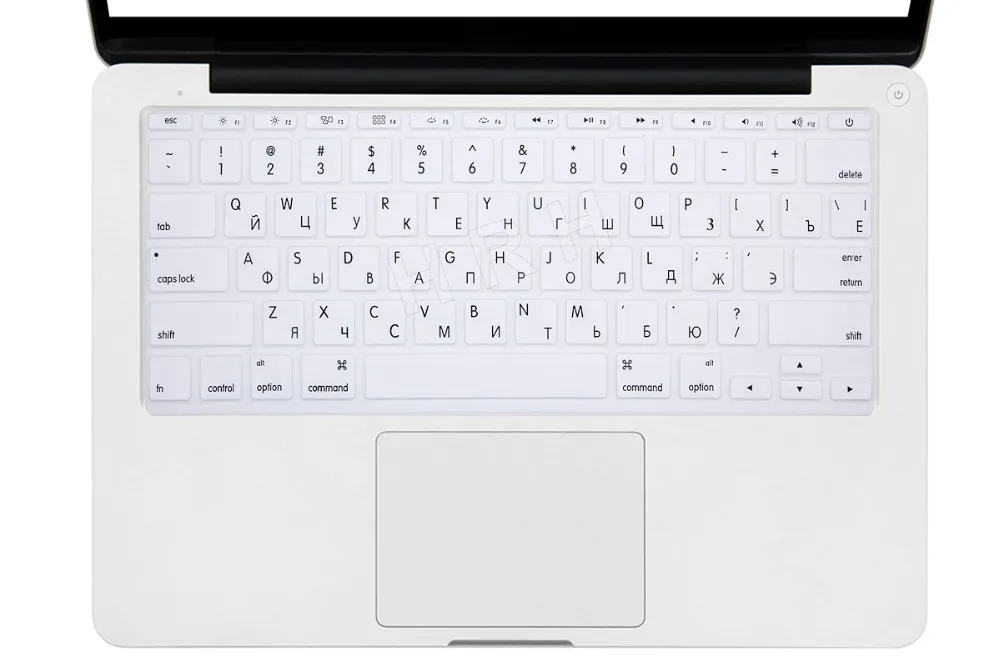 Русская версия для США силиконовый чехол клавиатуры защитная пленка Apple MacBook Air 11