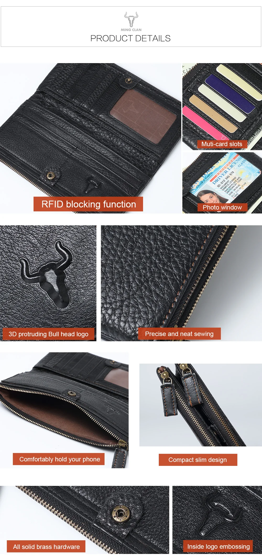 leather wallet for women
