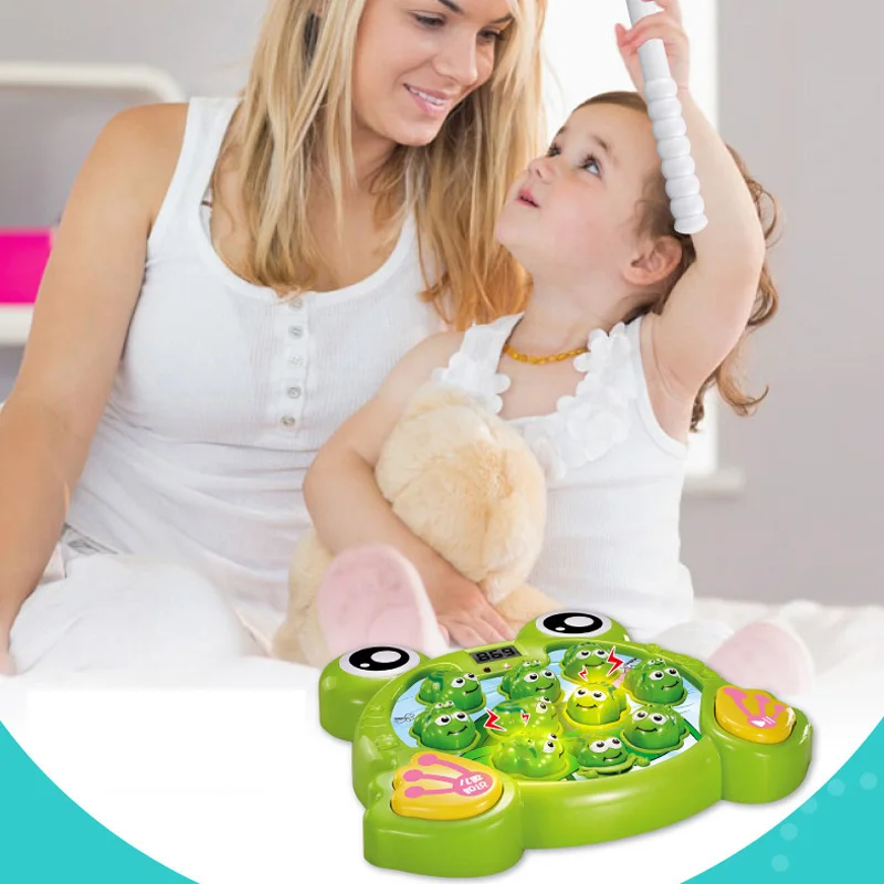 _ Whack Lambaste лягушка атака хит электронные детские игрушки со звуком whack игрушка для
