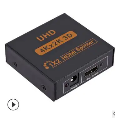 4 K Ультра HD перфоратор 1x2 1 в 4 Выход HDMI разветвитель Versterker HDCP двойной Дисплей Voor HDTV DVD PS3 Xbox 1 в 2 из Разделитель с мультимедийным интерфейсом высокой четкости - Цвет: EU Type