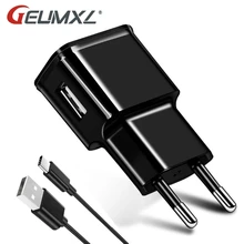 Reise Wand USB ladegerät Typ C Micro USB 5V 2A EU Stecker chargeur Für Samsung Galaxy S4 S6 S7 rand Hinweis 2 4 C5 Ladekabel