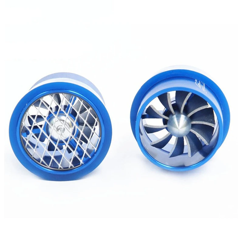 

Universal Car Intake Engine Enhancer Turbo Turbine Charger Fuel Gas Aluminum Alloy Fan Turbine Turbo Gas Fuel Saver