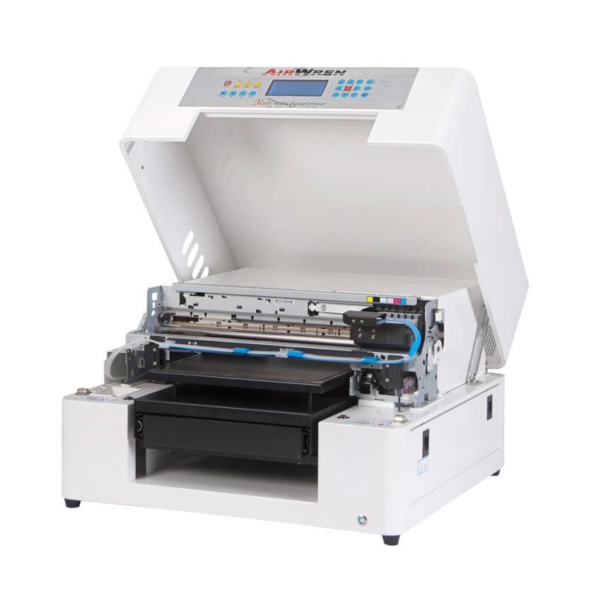 

Flatbed T shirt printer a3 t shirt cloth directly printing machine for polyester print