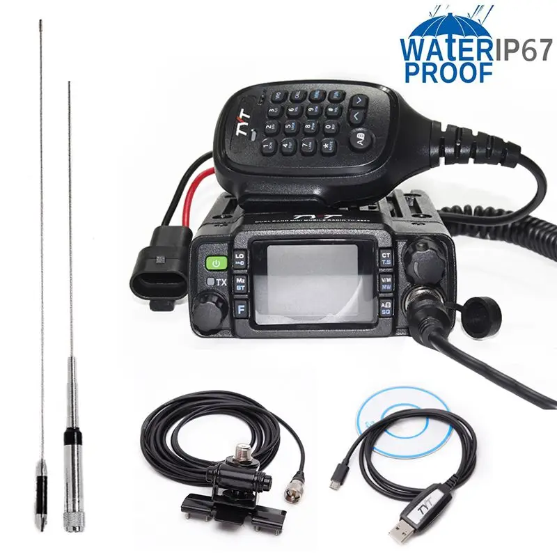TYT TH 8600 IP67 водонепроницаемая Двухдиапазонная 136 174 МГц/400 480 МГц 25 Вт Автомобильная