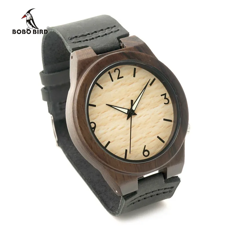 wooden watch