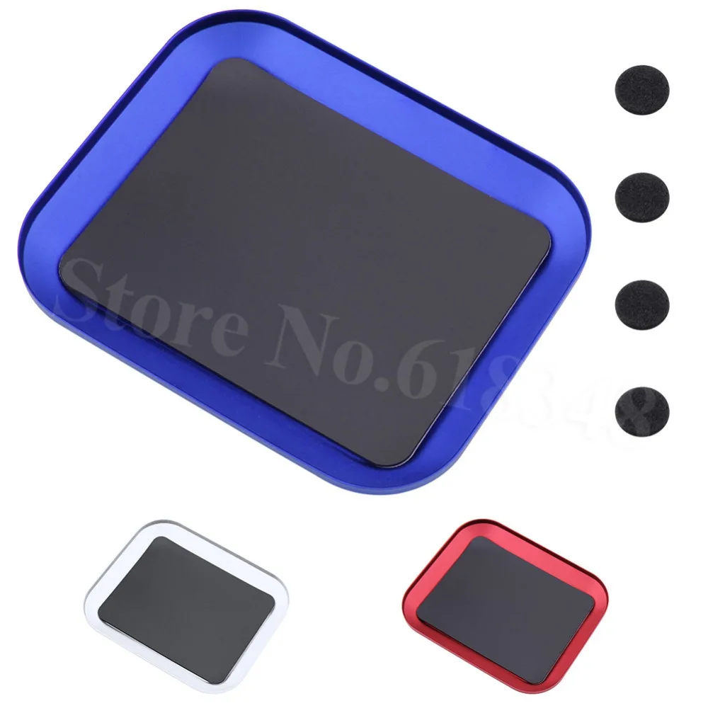 

10pcs Universal Alloy Aluminum Screw Tray with Magnetic Pad Hobby Model Repair Tools For RC Car Airplane Boat Helis
