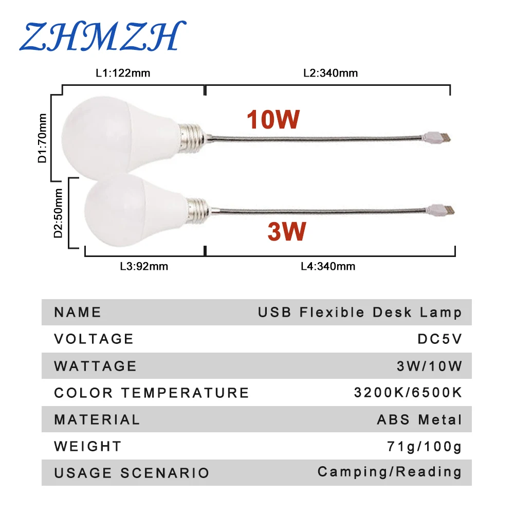 DC5V USB светодиодный лампочка 3 Вт 10 Вт Пузырьковые шариковые лампы ПВХ Портативный аварийный USB светильник работает с блоком питания ноутбук для кемпинга палатка