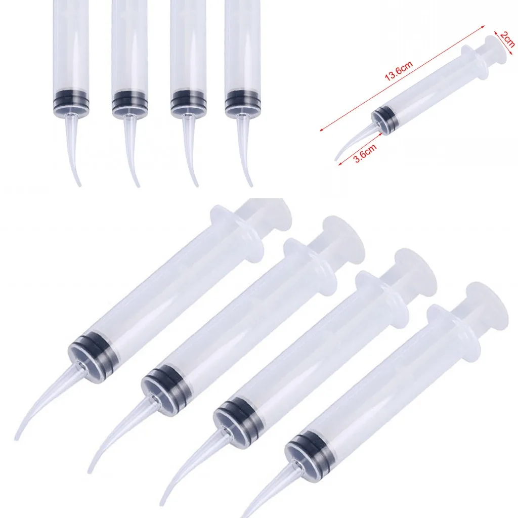 Dental irrigation syringe