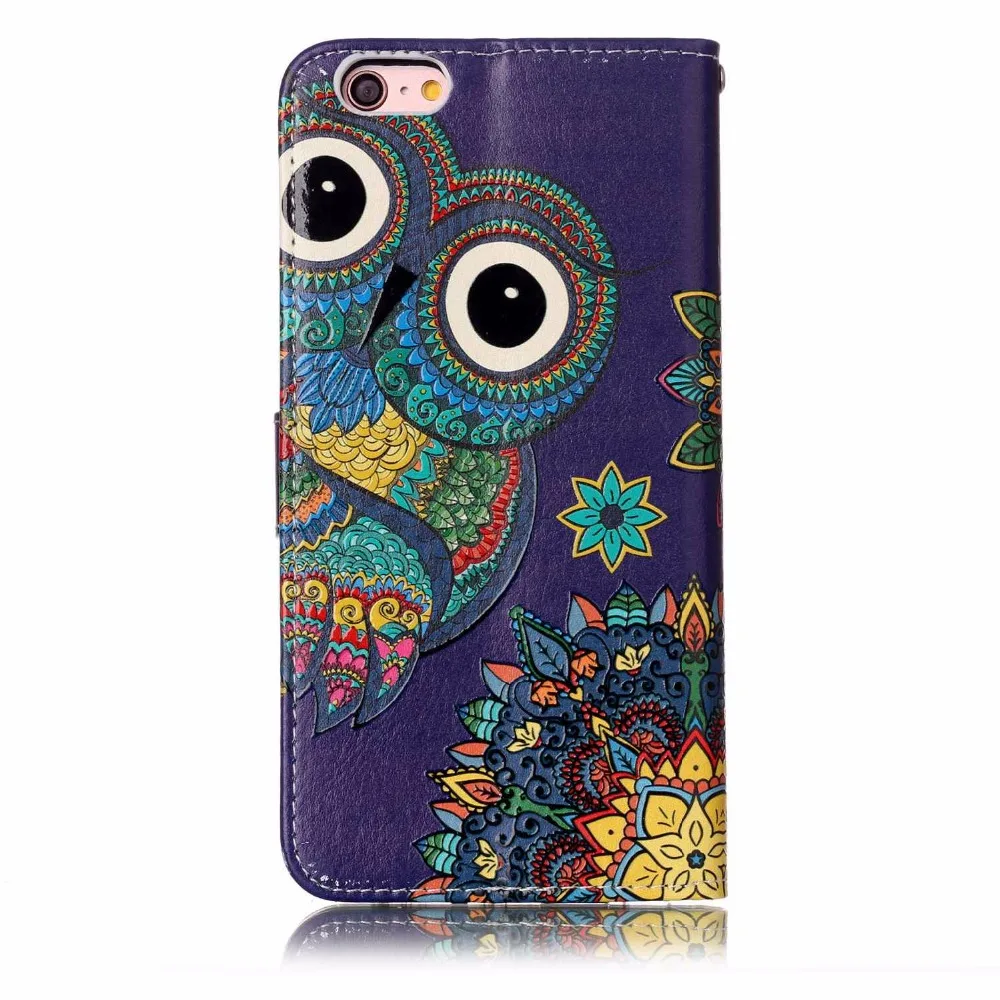 Flip Leather Case For Fundas iphone 5S case For coque iphone 6S 6 7 8 Plus X XS MAX XR 3D Relief Wallet Cover Stand Phone Case