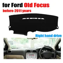 Чехлы для приборной панели автомобиля коврик для Ford старый фокус до-2011 лет правым ручным приводом dashmatt pad приборная крышка авто аксессуары для приборной панели