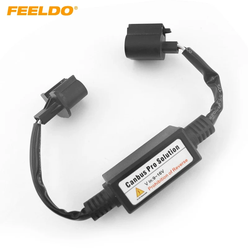 

FEELDO 6Pcs 12V Car HID Xenon Warning Canceller Error Free Decoder for H13 High Low Beam HID Xenon Headlight #FD4302